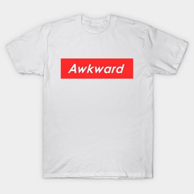 Awkward T-Shirt by LanaBanana